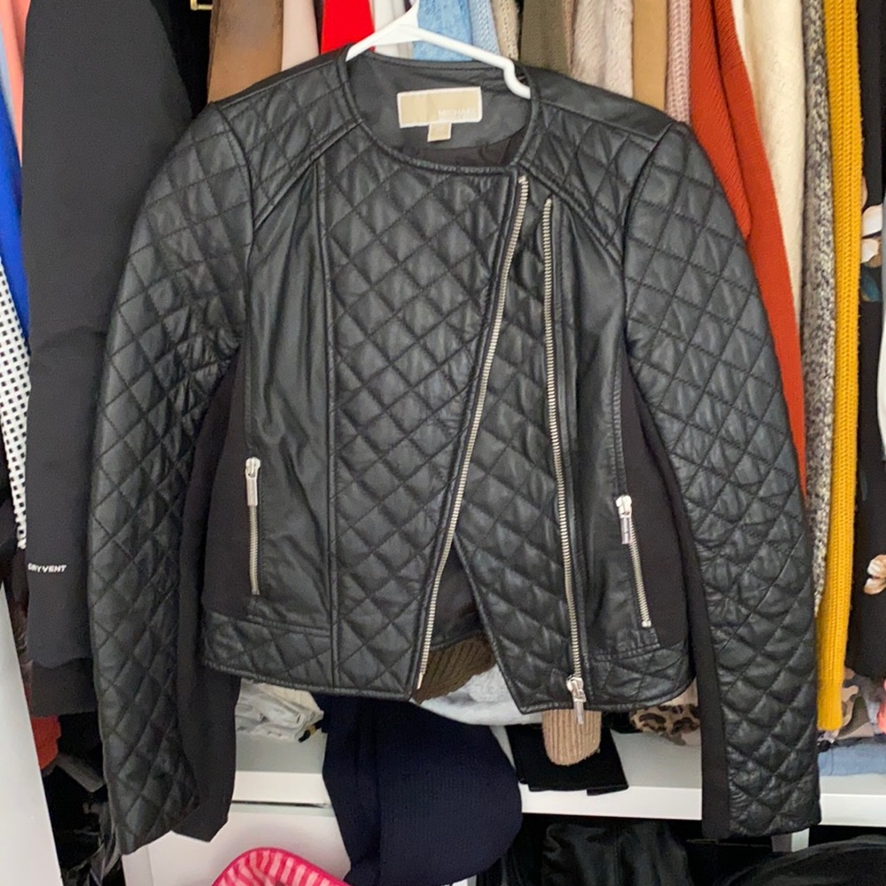 Michael Kors leather jacket
